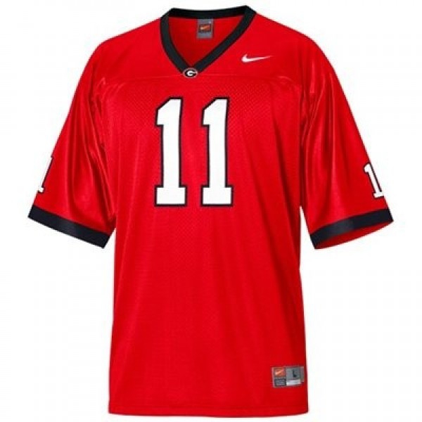 Aaron Murray Georgia Bulldogs Jersey Red NCAA College Football Fan Wear